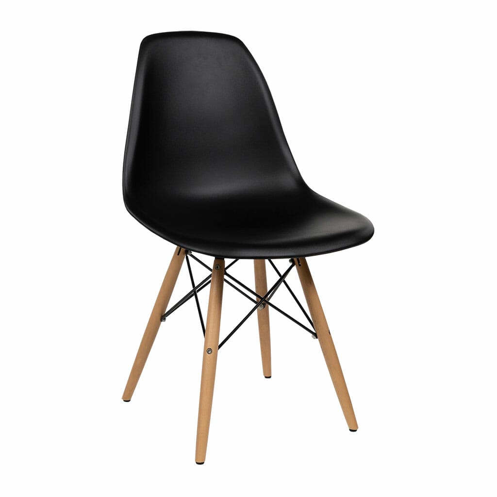 Black eames chair hot sale