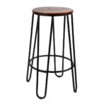 Hairpin kitchen counter stool ,