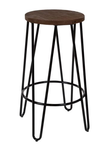 Hairpin kitchen counter stool ,
