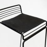 sienna bar stool cushions black