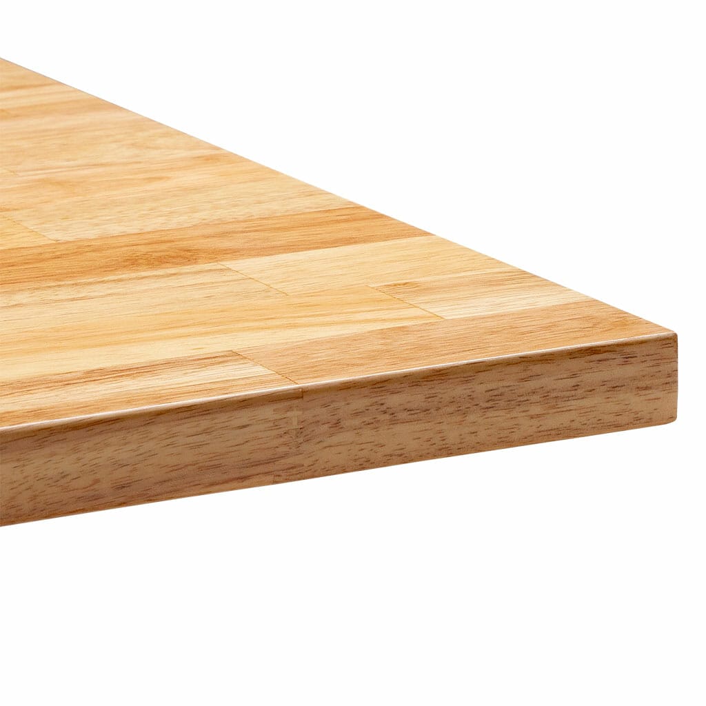 rubber wood table top