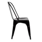 Gloss Black Tolix Chair