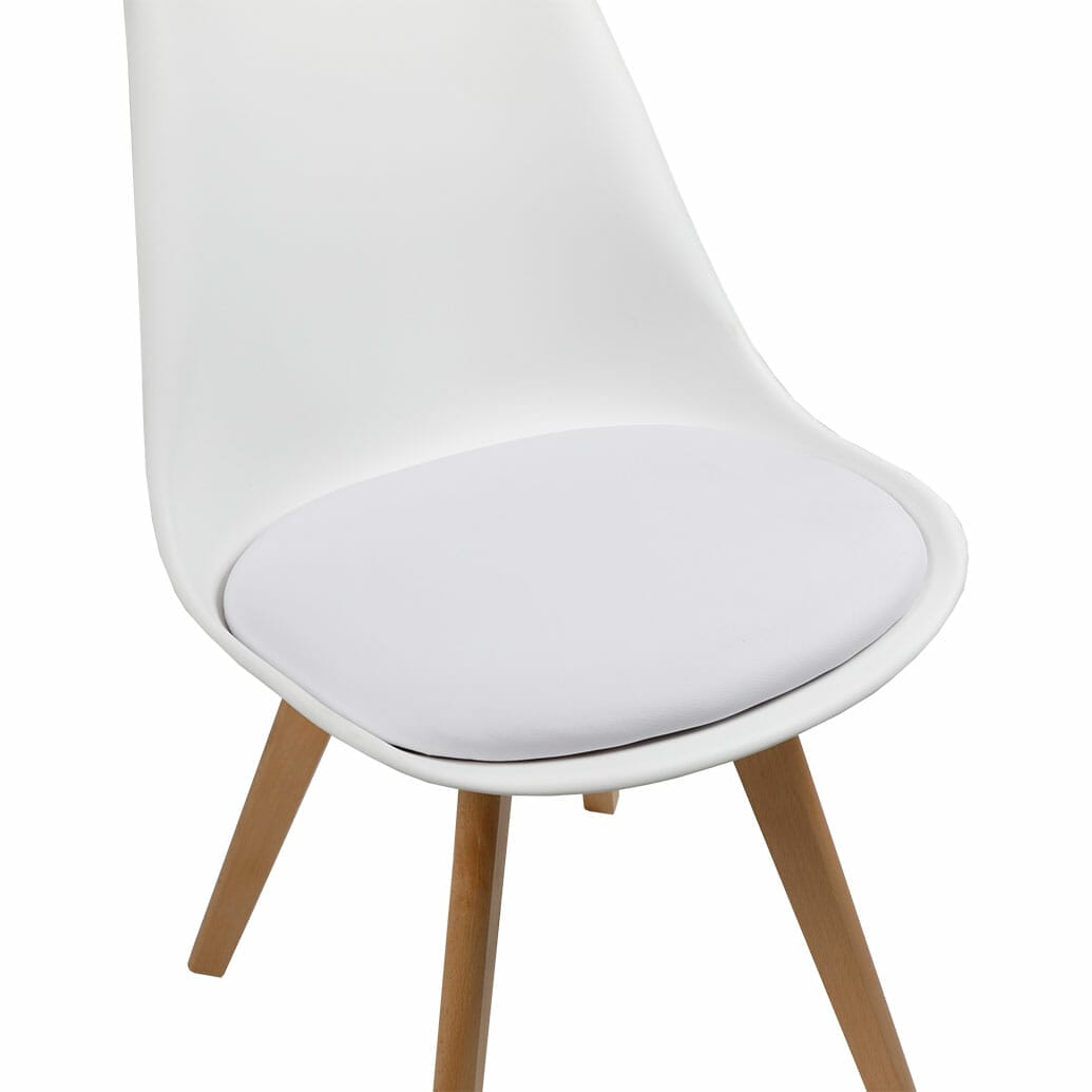 Parisian Eiffel Dining Chair Black White