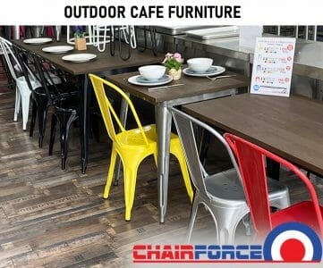 outdoor cafe furniture