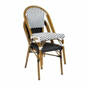 gold stacking chairs