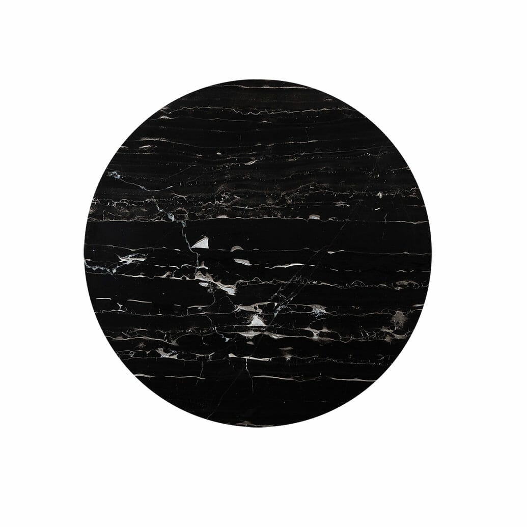 black marble circle