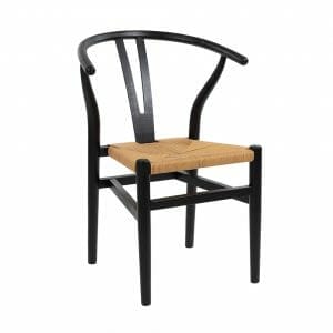 Replica Wishbone Black Chair