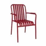 Santos Outdoor Chair, red