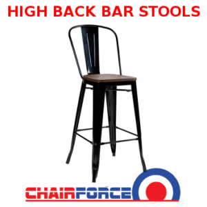 High Back Bar Stools
