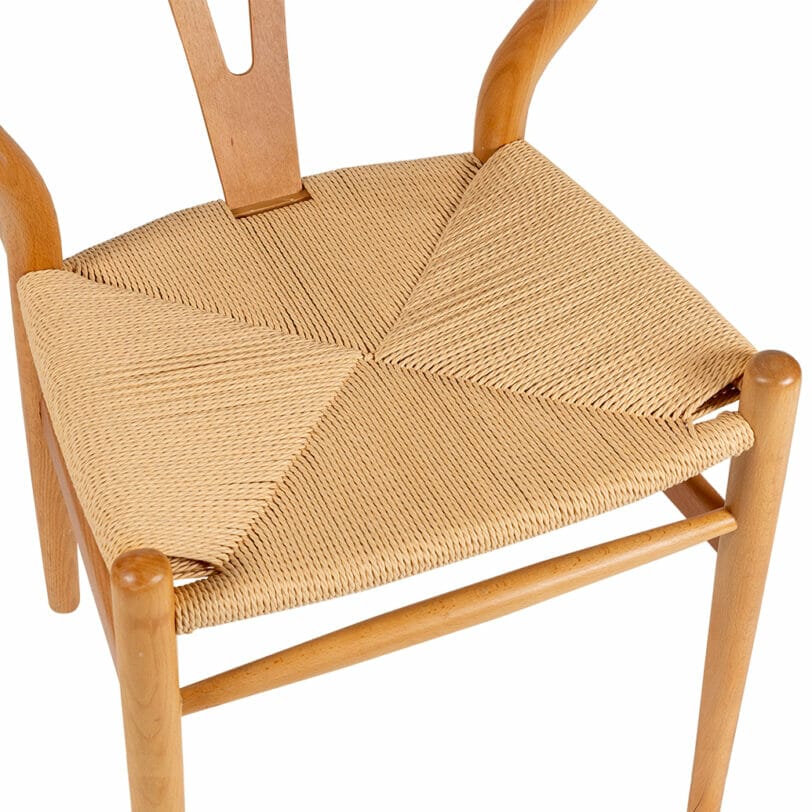 wishbone chair seat