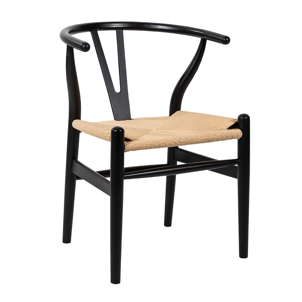 Wishbone Chair Black Chairforce AU